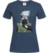 Женская футболка Kakashi Темно-синий фото