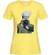 Женская футболка Kakashi Лимонный фото