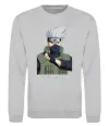 Світшот Kakashi Сірий меланж Світшот Kakashi Сірий меланж фото
