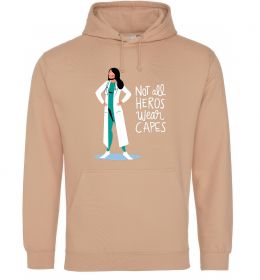Чоловіча толстовка (худі) Not all heros wear capes