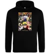 Жіноча толстовка (худі) Аніме Наруто персонажі Чорний фото