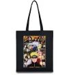 Эко-сумка Аніме Наруто персонажі Черный Эко-сумка Аніме Наруто персонажі Черный фото