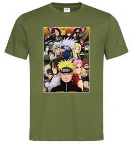 Чоловіча футболка Аніме Наруто персонажі