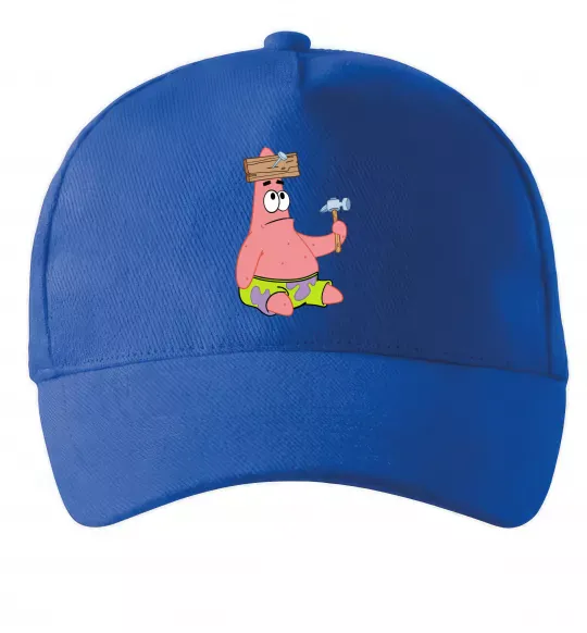 Кепка Патрік і цвяхи Ярко-синий фото