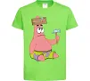 Детская футболка Патрік і цвяхи Лаймовый фото