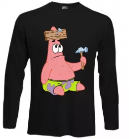 Лонгслив Патрік танцює Белый фото