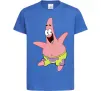 Дитяча футболка Патрік танцює Яскраво-синій Дитяча футболка Патрік танцює Яскраво-синій фото