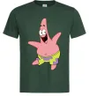 Мужская футболка Патрік танцює Темно-зеленый фото