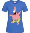 Женская футболка Патрік танцює Ярко-синий фото
