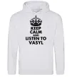Мужская толстовка (худи) Listen to Vasyl Серый меланж Мужская толстовка (худи) Listen to Vasyl Серый меланж фото