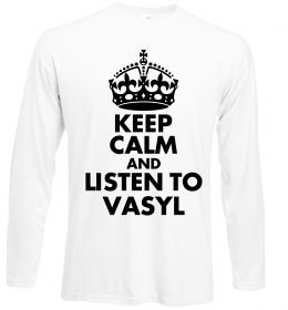 Лонгслив Listen to Vasyl