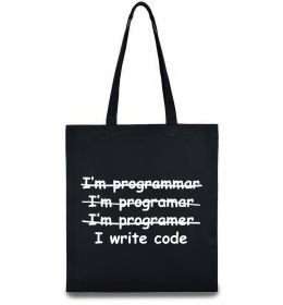 Эко-сумка I write code