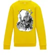 Детский Свитшот Мандалорець та Йода Солнечно желтый фото
