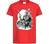 Дитяча футболка Мандалорець та Йода Червоний фото