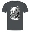 Мужская футболка Мандалорець та Йода Графит фото