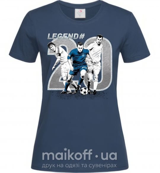 Женская футболка Legend 20 Темно-синий фото