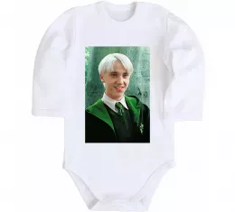 Детский боди Малфой у мантії Белый фото