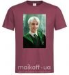 Чоловіча футболка Малфой у мантії Бордовий фото