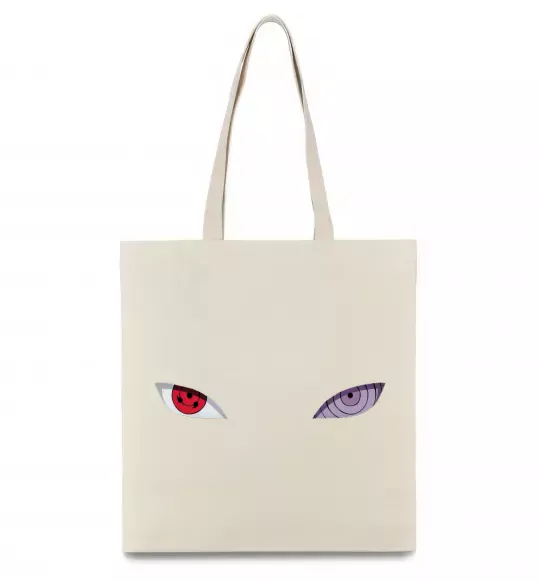 Эко-сумка Наруто очі Бежевый фото