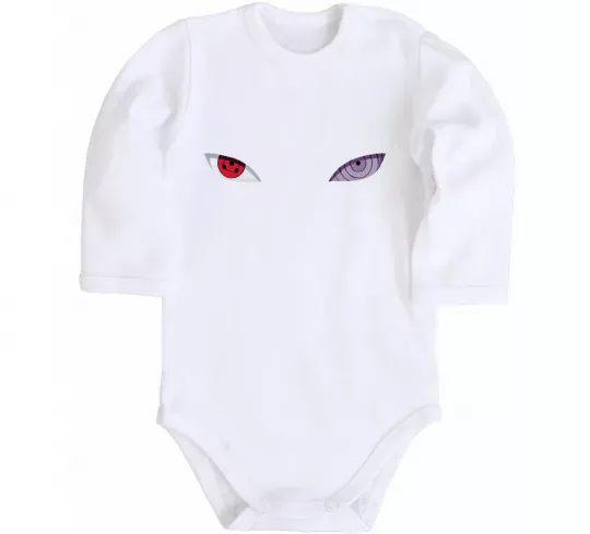 Детский боди Наруто очі Белый фото
