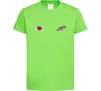 Детская футболка Наруто очі Лаймовый фото