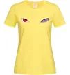 Жіноча футболка Наруто очі Лимонний Жіноча футболка Наруто очі Лимонний фото