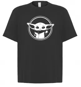 Футболка Оверсайз Come to the Dark side we have beer Черный фото