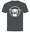 Чоловіча футболка Маленький Йода Графіт Чоловіча футболка Маленький Йода Графіт фото