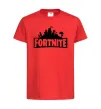 Дитяча футболка Fortnite logo Червоний фото