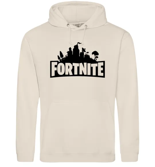 Женская толстовка (худи) Fortnite logo Таш фото