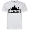 Чоловіча футболка Fortnite logo Білий фото