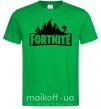 Мужская футболка Fortnite logo Зеленый фото