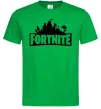 Чоловіча футболка Fortnite logo Зелений фото
