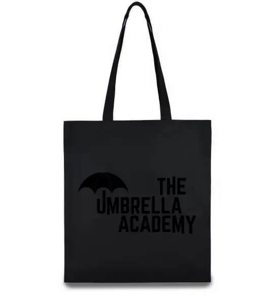 Еко-сумка The umbrella academy logo Чорний фото
