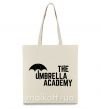 Еко-сумка The umbrella academy logo Бежевий фото
