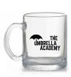 Чашка стеклянная The umbrella academy logo Прозрачный фото