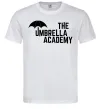 Чоловіча футболка The umbrella academy logo Білий Чоловіча футболка The umbrella academy logo Білий фото