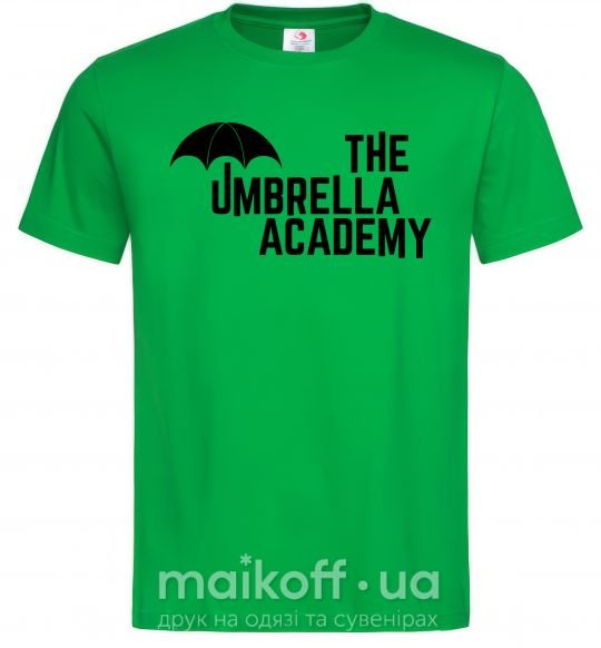 Мужская футболка The umbrella academy logo Зеленый фото