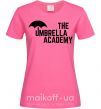 Жіноча футболка The umbrella academy logo Яскраво-рожевий фото