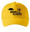 Кепка The umbrella academy logo Сонячно жовтий фото