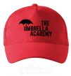 Кепка The umbrella academy logo Червоний фото