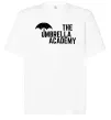 Футболка Оверсайз The umbrella academy logo Белый фото