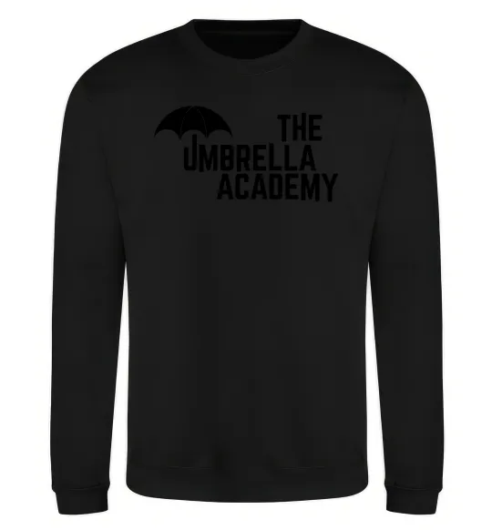 Світшот The umbrella academy logo Чорний фото