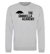 Світшот The umbrella academy logo Сірий меланж фото