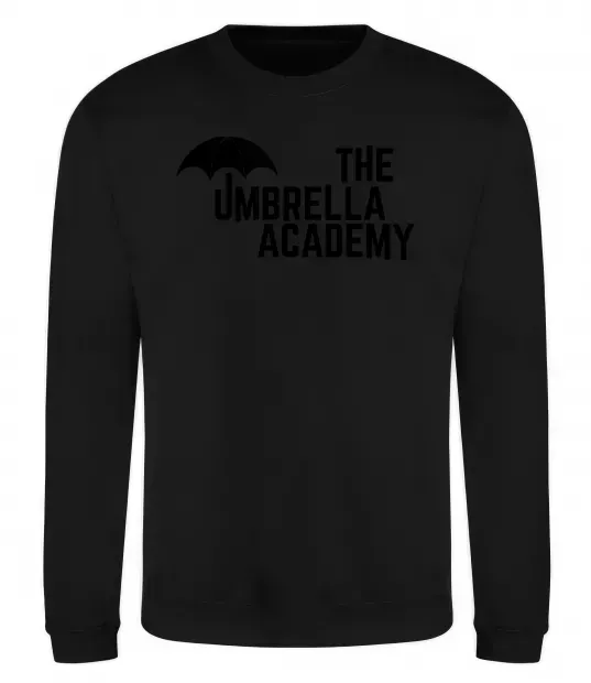 Свитшот The umbrella academy logo Черный фото