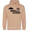Чоловіча толстовка (худі) The umbrella academy logo Пісочний фото
