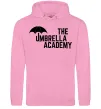 Жіноча толстовка (худі) The umbrella academy logo Рожевий фото