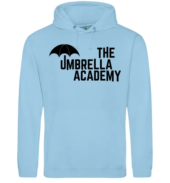 Жіноча толстовка (худі) The umbrella academy logo Блакитний фото