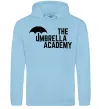 Жіноча толстовка (худі) The umbrella academy logo Блакитний фото