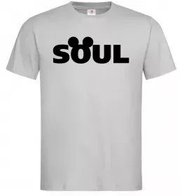 Мужская футболка Soul Серый фото